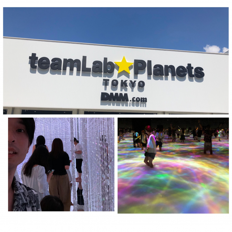【体感すべきデジタルアート】チームラボ プラネッツ TOKYO (teamLab Planets) に行ってきた。