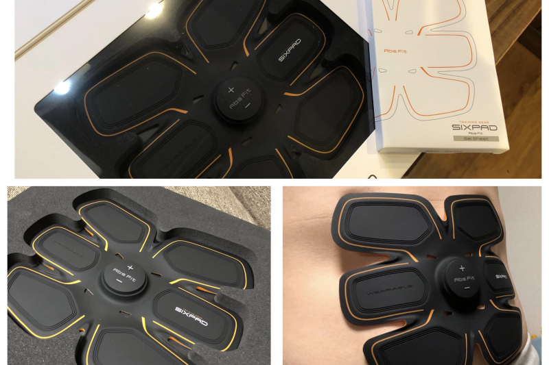 1ヶ月半前に買った【SIXPAD シックスパッド】をようやく開封。効果はいかに？
