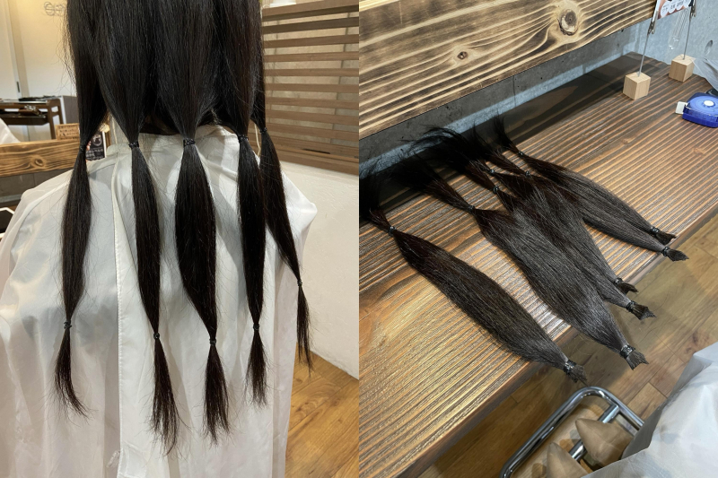 ヘアドネーションでバッサリショートカット♪