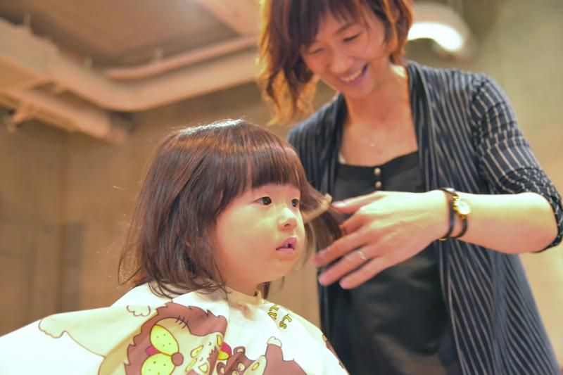子連れオーケーな学芸大学駅の美容院 ♬【Treeのキッズカット】 