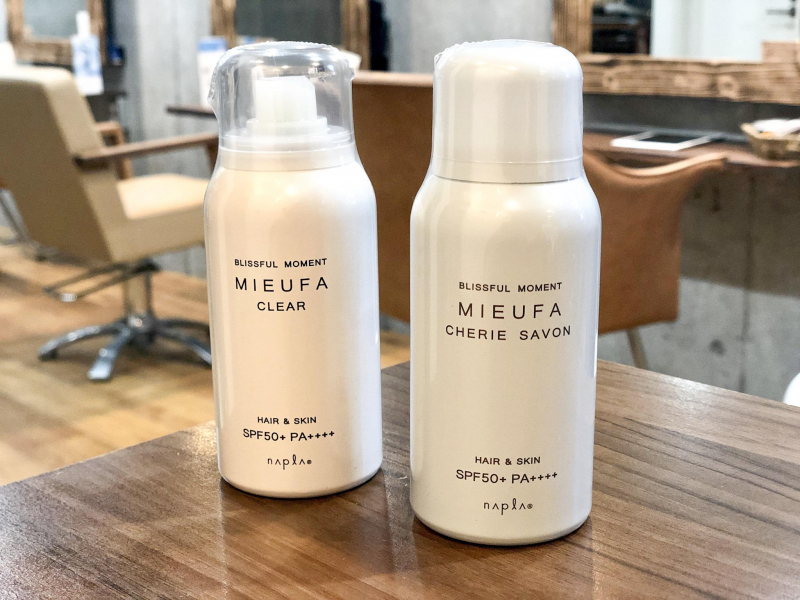 Mieufa ミーファ Uvスプレーで肌だけでなく髪も紫外線対策を Uvスプレー Mieufa ミーファ Uvスプレーで肌だけでなく髪も紫外線対策を Uvスプレー