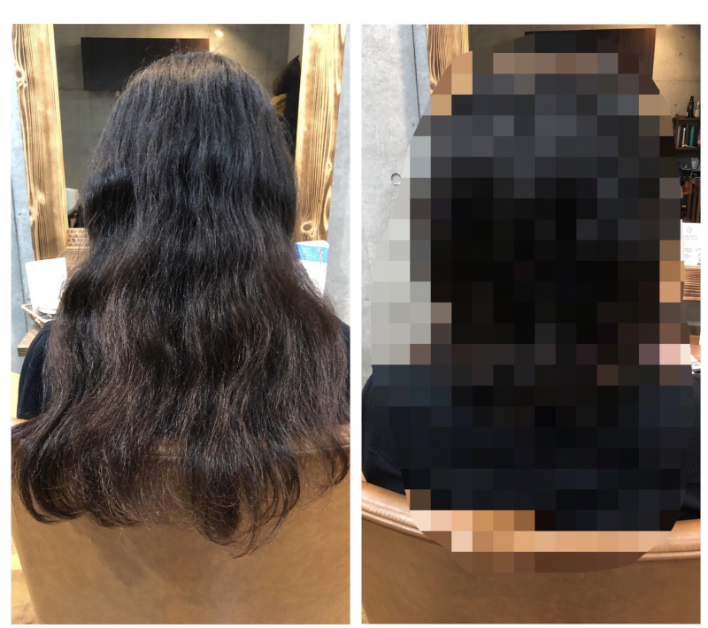 くせ毛を活かしてロングからミディアムにバッサリイメージチェンジ ミディアム くせ毛を活かしてロングからミディアムにバッサリイメージチェンジ ミディアム