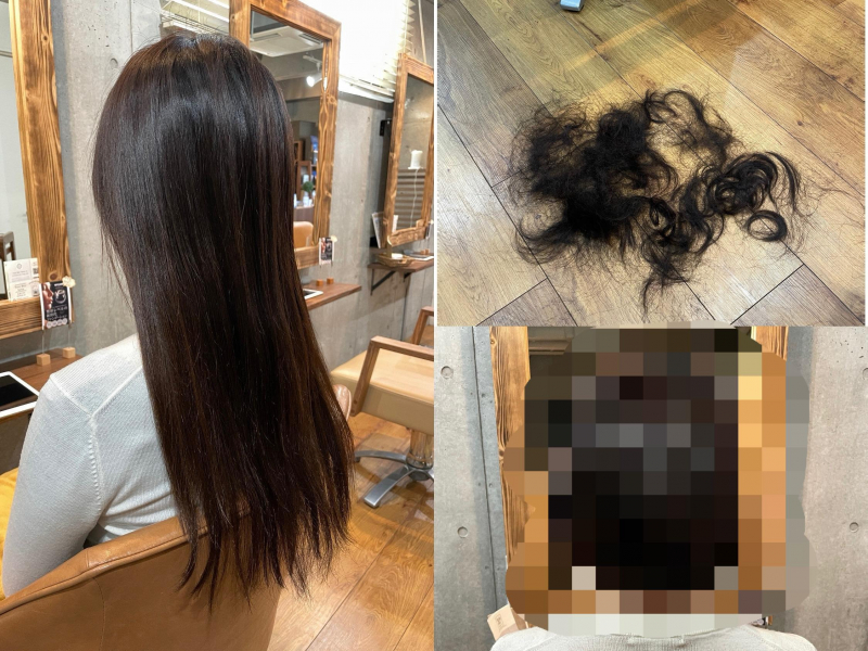 ロングヘアを結婚式後にバッサリカットしてイメチェン ボブ ロングヘアを結婚式後にバッサリカットしてイメチェン ボブ
