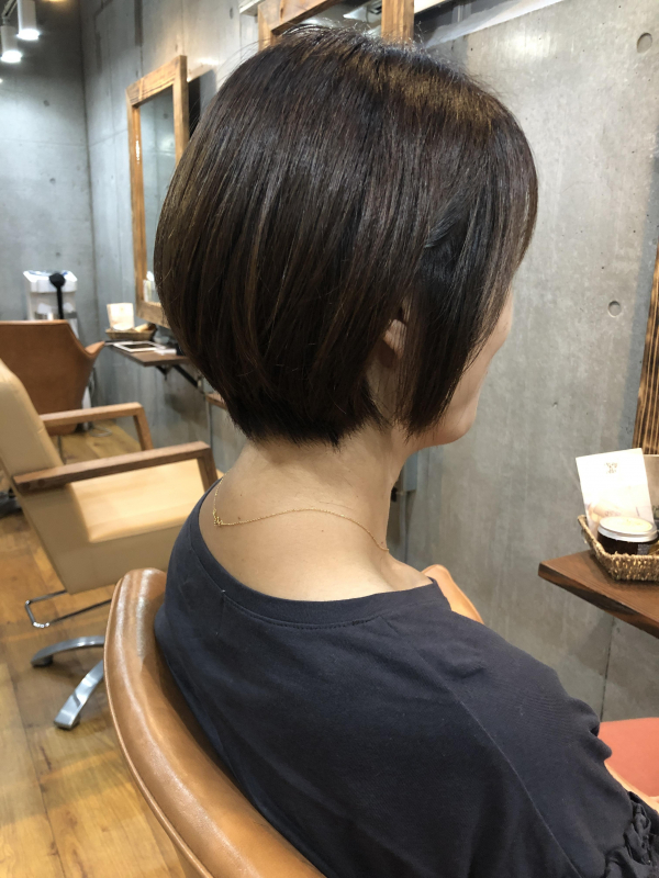 ナチュラルテイスト大人キレイな小顔襟足スッキリショートヘア 学芸大学でおすすめの美容院tree Hair Salonの最新ヘアカタログ詳細 Id 116