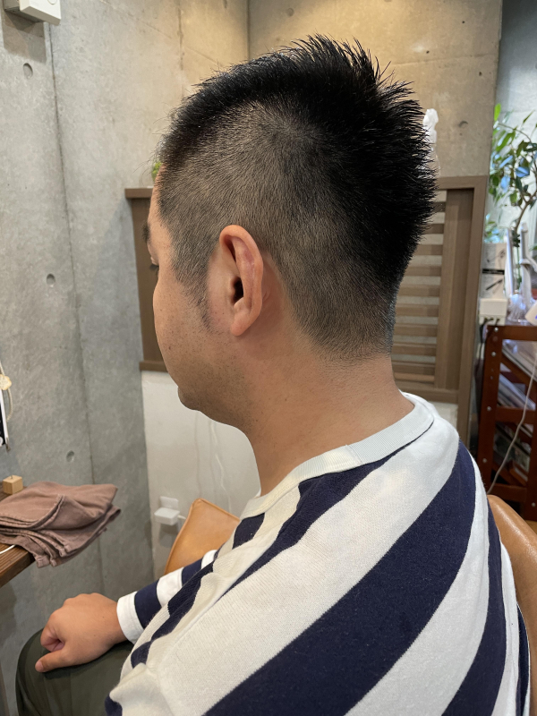 ビジネス フォーマルテイストメンズソフトモヒカン 学芸大学でおすすめの美容院tree Hair Salonの最新ヘアカタログ詳細 Id 1